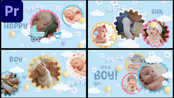 Baby album slideshow |MOGRT|