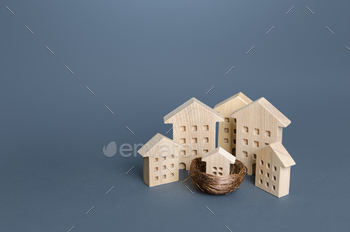 ses in a bird’s nest. Parenting metaphor. Investing in real estate. Mortgage. Buying a home for young families. Social support in purchase of housing.
