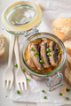 Tasty smoked sprats as a mediterranean appetizer. - PhotoDune Item for Sale
