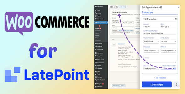 WooCommerce for LatePoint (Payments Addon)