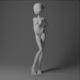 Stylized Girl - 3DOcean Item for Sale