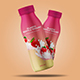 Yogurt Plastic Bottle Packaging Mockup - GraphicRiver Item for Sale