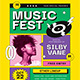 Music Festival Event Flyer - GraphicRiver Item for Sale