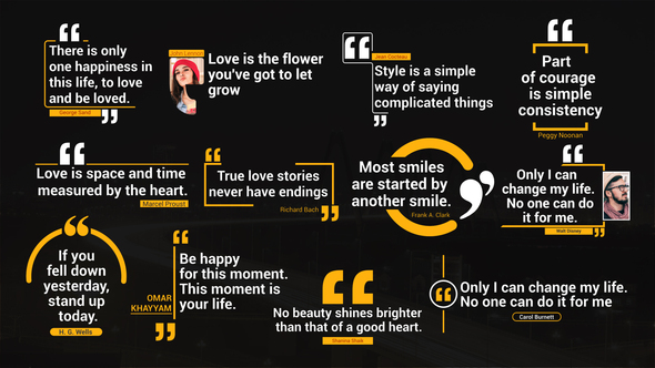 Quotes Titles Pack alt