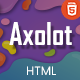 Axolot - Technology Services & IT Software Startup HTML Template - ThemeForest Item for Sale