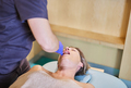 Physiotherapist is doing intraoral technique of massage - PhotoDune Item for Sale