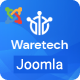 Waretech - IT Solutions & Technology Joomla 4 Template - ThemeForest Item for Sale