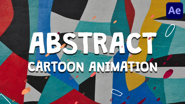 Abstract Cartoon Animations for After Effects alt