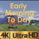 Cartoon Nature 360. Early Morning To Day - VideoHive Item for Sale