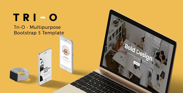 Tri-O – Bootstrap 5 Multipurpose Creative HTML Template