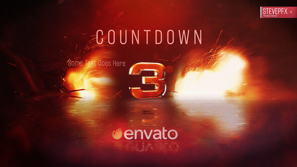 Fire Countdown Logo