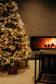 interior stylish luxury home christmas tree decorations - PhotoDune Item for Sale