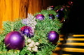 christmas decor purple balls decoration inside house - PhotoDune Item for Sale