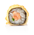 Hot roll tempura with salmon and avocado in batter - PhotoDune Item for Sale