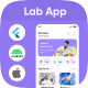 Pathology : Book Lab Testing Online flutter 3.X app (Android, iOS) UI template - CodeCanyon Item for Sale