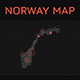 Norway Map and HUD Elements - VideoHive Item for Sale