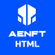Aenft - NFT Minting or Collection Landing Page HTML Template - ThemeForest Item for Sale