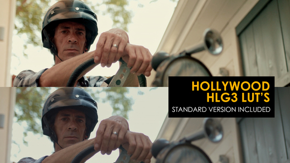 Hollywood HLG3 and Standard Luts for Final Cut alt