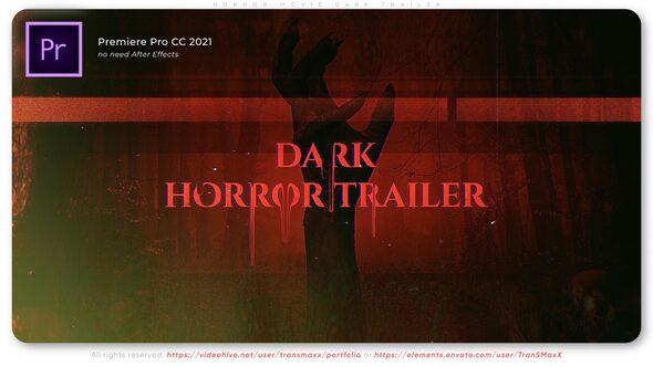 Horror Movie Dark Trailer