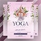 Yoga Flyer - GraphicRiver Item for Sale