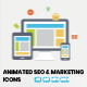 Animated SEO & Marketing Icons - VideoHive Item for Sale