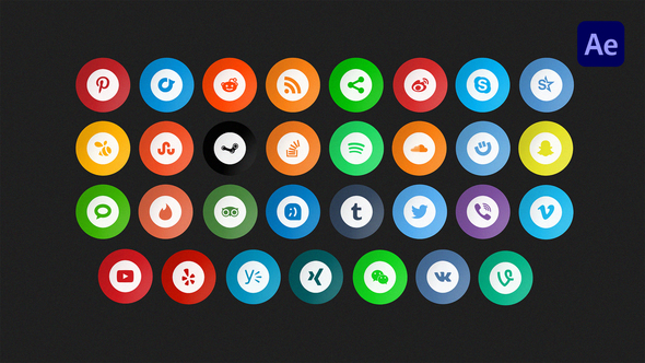 Social Media Icons | Part 1