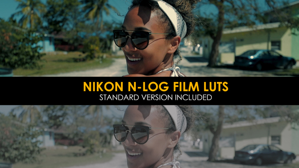 Nikon N-Log Film and Standard Luts for Final Cut