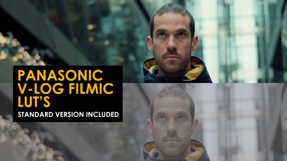 Panasonic V-Log Filmic And Standard Luts for Final Cut alt