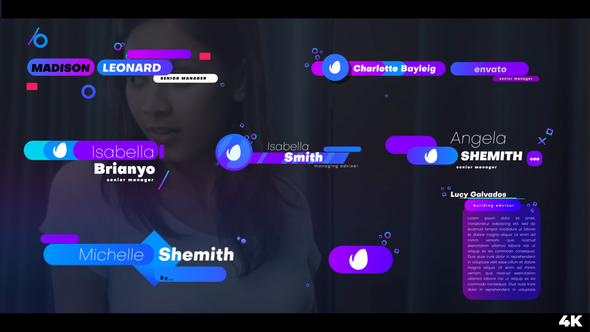 Creative and Dynamic Lower Thirds alt