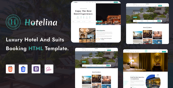 Hotelina - Hotel Booking HTML Template