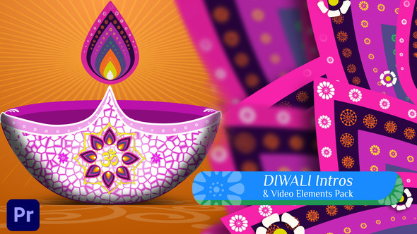 Diwali / Deepavali Intros & Video Elements Pack