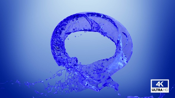 Vortex Splash Of Blue Water V2 alt