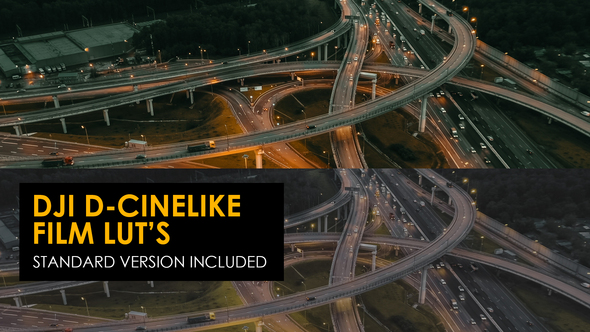 DJI D-Cinelike Film and Standard LUTs for Final Cut alt
