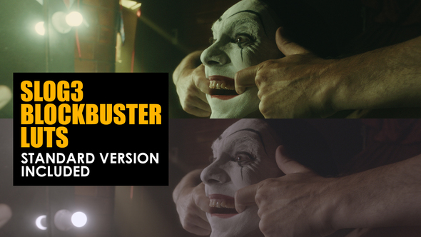 Slog3 Blockbuster and Standard Luts for Final Cut