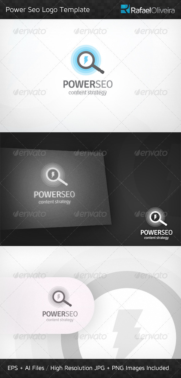 Power SEO Logo Template