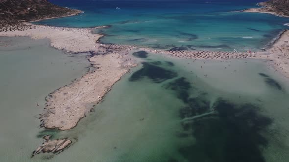 Amazing View of Balos Bay Gramvousa Crete Greece