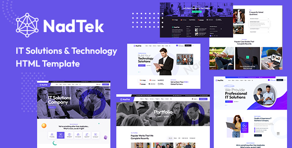 NadTek - IT Solutions & Technology HTML Template