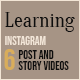 E-Learning Instagram Posts and Stories Promo - VideoHive Item for Sale