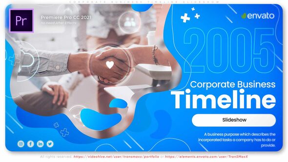 Corporate N Business Timeline Slideshow
