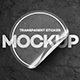 Transparent Sticker Mockup - GraphicRiver Item for Sale
