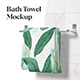 Bath Towel Mockup - GraphicRiver Item for Sale