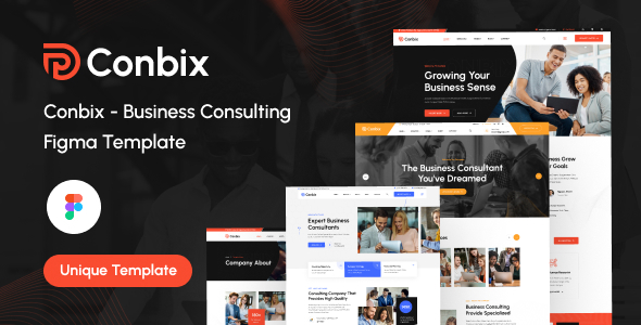 Conbix - Business Consulting Figma Template