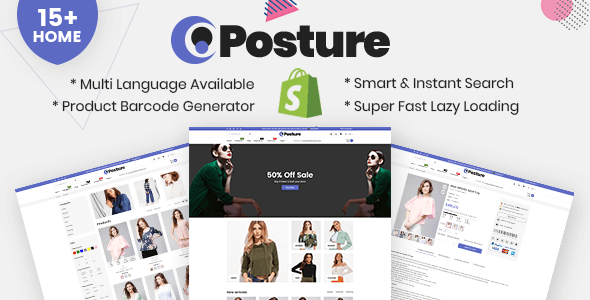 Posture – Multipurpose Responsive Shopify Theme