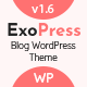Exopress | Multipurpose Personal Blog WordPress Theme - ThemeForest Item for Sale
