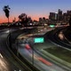 Downtown Los Angeles Traffic at Blue Hour - VideoHive Item for Sale