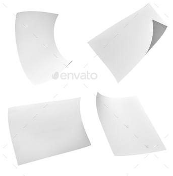 paper document flying paperwork business wind office wind white page message note file sign tag