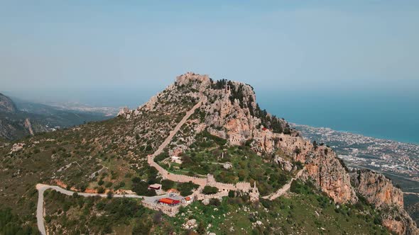 Castle at top of the mountain