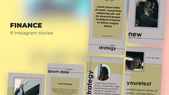 Finance - Instagram stories alt