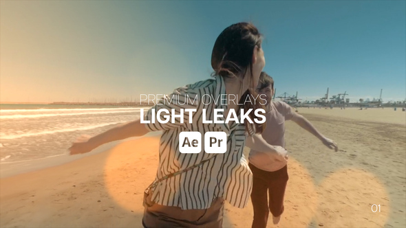 Premium Overlays Light Leaks