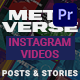 Metaverse Instagram Promotion Mogrt - VideoHive Item for Sale